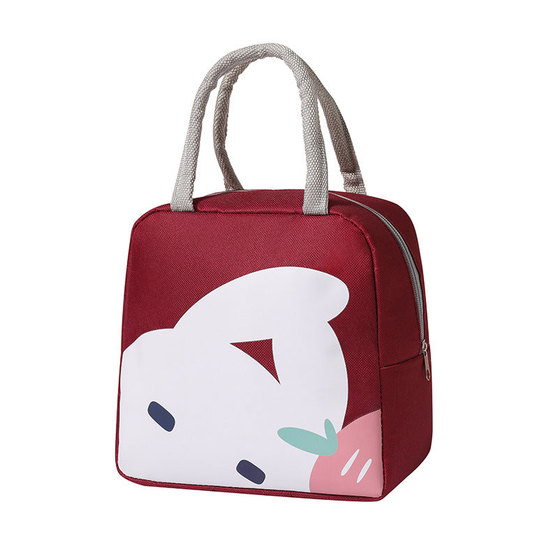 Cartoon Lunch Bag Portable Insulated Thermal Lunch Box for Children Picnic Supplies Cartoon Lunch Bag Portable Insulated Thermal Lunch Box for Children Picnic Supplies
